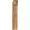 Ekena Millwork Traditional Arts & Crafts Rough Sawn Outlooker, Western Red Cedar, 8"W x 38"D x 42"H OUT08X38X42TRA03RWR - alternate 2